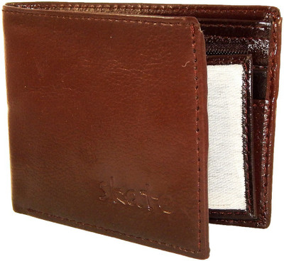Orbit Men Brown Artificial Leather Wallet(3 Card Slots)