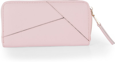 Fur Jaden Women Pink Artificial Leather Wallet(4 Card Slots)