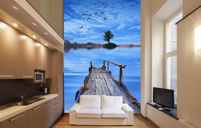 ELL DECOR Nature Wallpaper(81 cm X 122 cm)