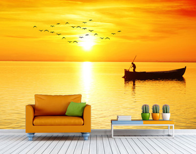 ELL DECOR Nature Wallpaper(101 cm X 152 cm)
