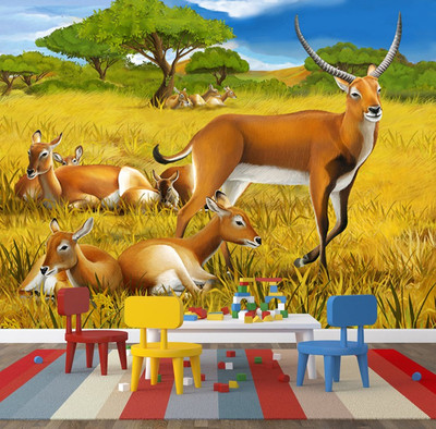 ELL DECOR Nature Wallpaper(304 cm X 406 cm)