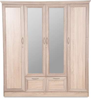 Godrej Interio Eudora N15 Engineered Wood 4 Door Wardrobe(Finish Color - Sonoma Oak, Mirror Included)
Godrej Interio Eudora N15 Engineered Wood 4 Door Wardrobe(Finish Color - Sonoma Oak, Mirror Included)