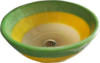 Lucky NWB03 Table Top Basin(Yellow Shine)