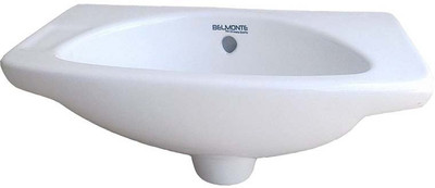 BM BELMONTE 403 18"X9" Wall Hung Basin(Ivory)