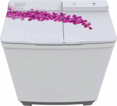 Mitashi 8.5 kg Semi Automatic Top Load Washing Machine White, Grey(MiSAWM85v15), White and grey
Mitashi 8.5 kg Semi Automatic Top Load Washing Machine White, Grey(MiSAWM85v15), White and grey