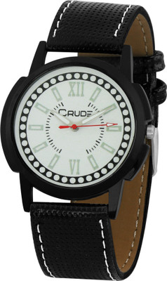 Crude rg464 black case color dial black lather strap formal look watch for men Watch - For Men
Crude rg464 black case color dial black lather strap formal look watch for men Watch - For Men