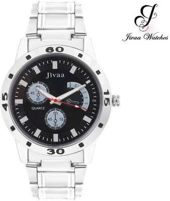 Jivaa JV_6290 Black Ostentatious Collection Watch - For Men
