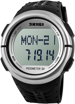 Skmei Skmei1058slvr Healthmeter Watch - For Men