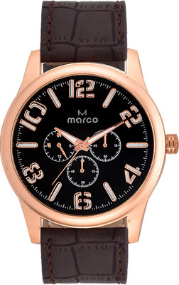 MARCO MR-GR409-BLK-BRW ANTIQUE Watch - For Men