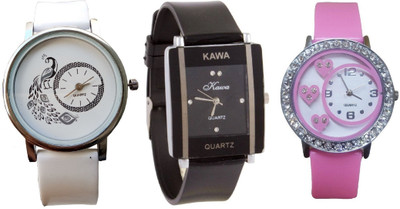 SPINOZA Diamond studded letest collaction with beautiful attractive peacock S09P01 Watch - For Women