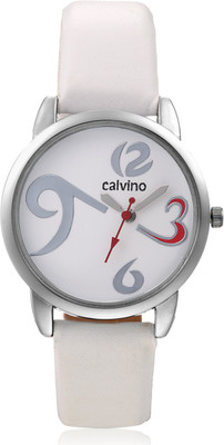 Calvino CLAS-1512-OPN-369_WHT-WHT Watch - For Women