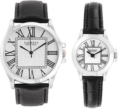 Laurels Lo-Lib-201 Combo Watch - For Couple