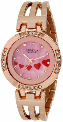 Exotica Fashions EFL-56-Pink-RG Watch - For Women
