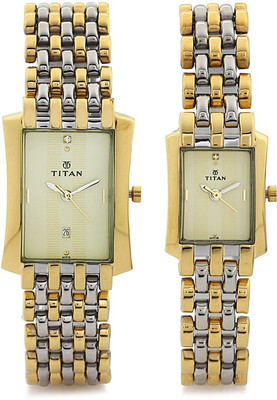 Titan NH19272927BM02 Watch - For Couple