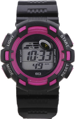 Telesonic T7-663 PURPLE Sports Series Watch - For Boys