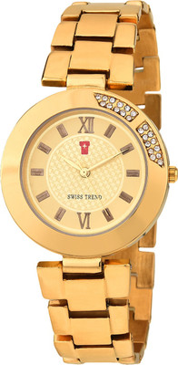 Swiss Trend ST2214 Exclusive Golden Watch - For Women