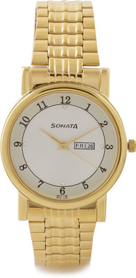 Sonata 7987YM03J Townsman Watch - For Men