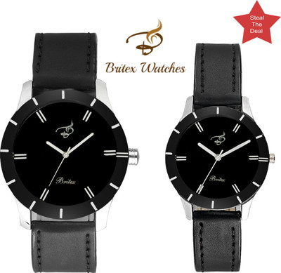 Britex BX3120+BX2040 He & She Watch - For Men