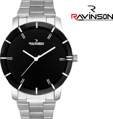 Ravinson R1701SM01 New Black Dial Stainless Steel Casual Analog Wrist Watch Watch - For Men
Ravinson R1701SM01 New Black Dial Stainless Steel Casual Analog Wrist Watch Watch - For Men