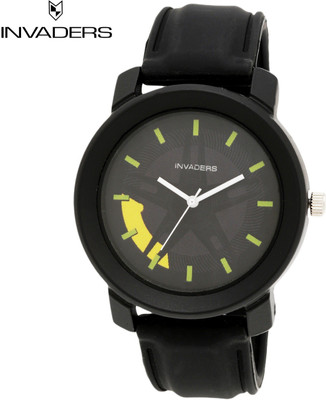 Invaders FIBR-BLK Watch - For Men