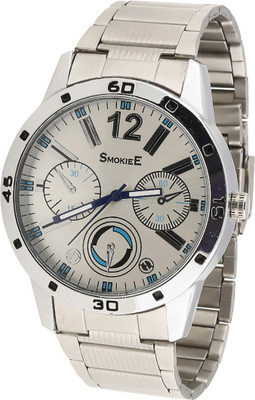 The Smokiee 9991M-Swatch style president bracelet band silver tone stainless steel watch Watch - For Men
The Smokiee 9991M-Swatch style president bracelet band silver tone stainless steel watch Watch - For Men