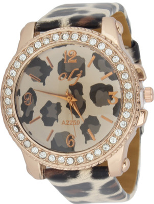 Zoya 917 Tiger print Watch - For Women