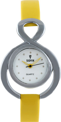 Sidvin AT3567YLW Pretty Series Watch - For Women