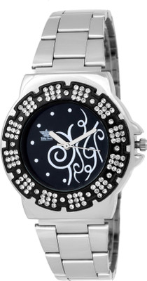 Swiss Rock Black Diamond Watch - For Women
