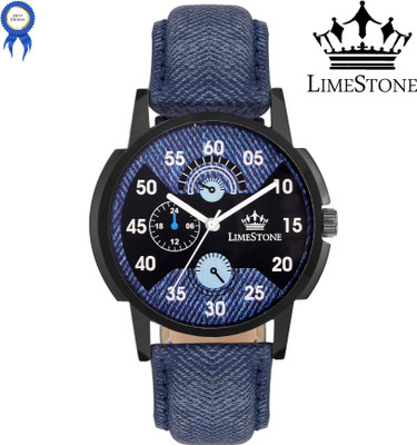 LimeStone LS2634 Mr. Denim Watch - For Men