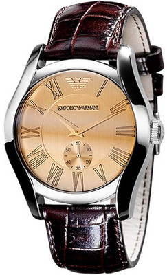 Emporio Armani AR0645 VALENTE Watch - For Men(End of Season Style)