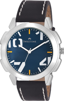 Swisstone GR102-BLU-BLK Watch - For Men