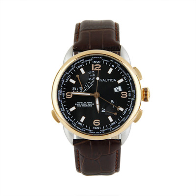 Nautica NAI20501G Brushed Polished Silver Case Rose Gold Top Ring Grey Watch - For Men
Nautica NAI20501G Brushed Polished Silver Case Rose Gold Top Ring Grey Watch - For Men