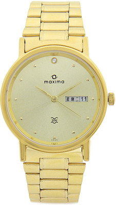 Maxima 04144CMGY Watch - For Men