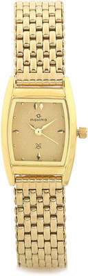 Maxima 19942CMLY Gold Watch - For Women
Maxima 19942CMLY Gold Watch - For Women