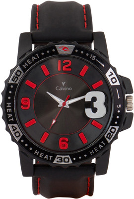 Calvino CGSSCH-151201_Blackwhitered Watch - For Men