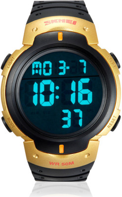 Skmei DG1068-Golden-Case Sports Watch - For Men