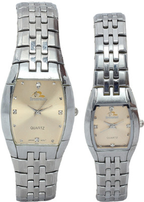 Bromstad 691PG-Silver Watch - For Couple