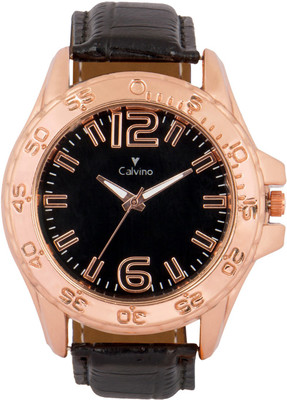 Calvino CGANS-1511481-RG_BlackBlack Watch - For Men