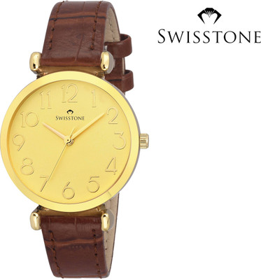 SWISSTONE CK301-GOLD Watch - For Women