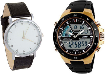 Skmei C 212 LIMITED COMBO SKMEI Dual Time Analog+Digital Watch for Men With Formal Watch Watch - For Men & Women
Skmei C 212 LIMITED COMBO SKMEI Dual Time Analog+Digital Watch for Men With Formal Watch Watch - For Men & Women