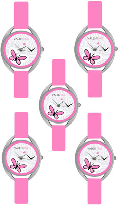 VALENTIME New Designer Branded Different Color Diwali Offer Combo32 Valentine Love1to5 Watch - For Women
VALENTIME New Designer Branded Different Color Diwali Offer Combo32 Valentine Love1to5 Watch - For Women