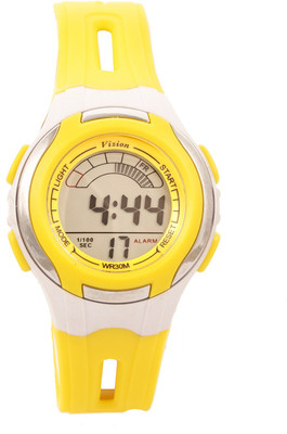 Vizion V8545019B-8(Yellow) Sports series Watch - For Boys & Girls