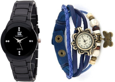 IIK Collection Black-White-77 Watch - For Women