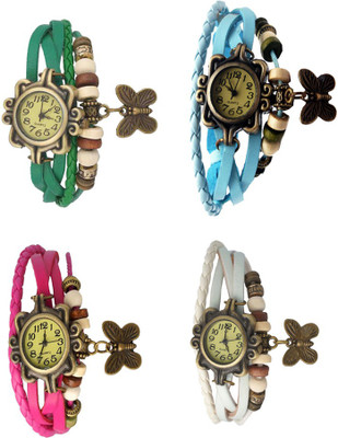 NS18 Vintage Butterfly Rakhi Combo of 4 Green, Pink, Sky Blue And White Watch - For Women
NS18 Vintage Butterfly Rakhi Combo of 4 Green, Pink, Sky Blue And White Watch - For Women