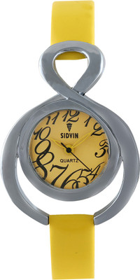Sidvin AT3567YLC Pretty Series Watch - For Women