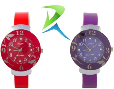 Rage Enterprise rered-purplespcalpanwatch Watch - For Women