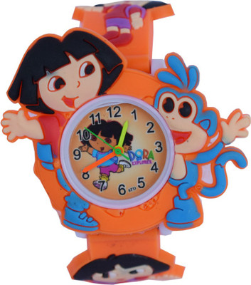 Vitrend Dora Orange Designer Watch - For Boys & Girls