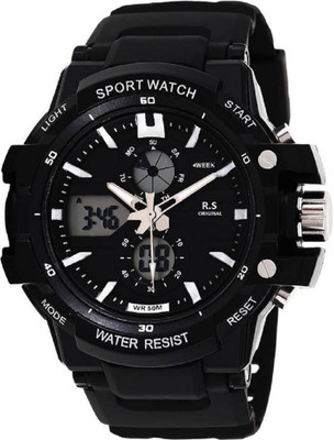 R S Original RSO-0990-BLK Watch - For Men