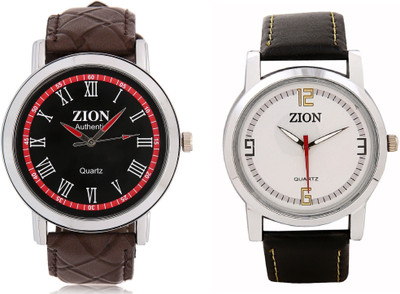 Zion Pack of 2 Watch Watch - For Men