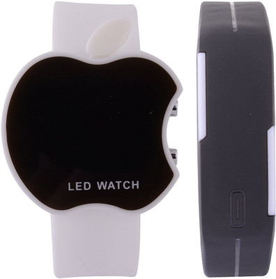 Rokcy Apple Shape LED Digital Black Dial Unisex Watch Combo, Pack of 2 - APW_RU_B Watch - For Boys & Girls
Rokcy Apple Shape LED Digital Black Dial Unisex Watch Combo, Pack of 2 - APW_RU_B Watch - For Boys & Girls